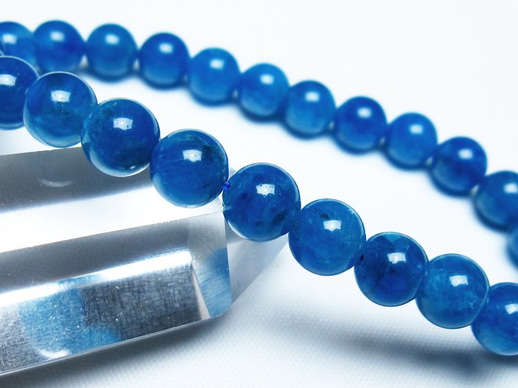 アパタイト ブレスレット 8mm 一点物 メール便可 [M便 1/10] 111-47641