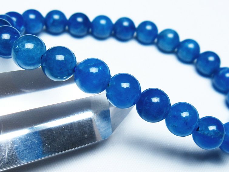 アパタイト ブレスレット 8mm 一点物 メール便可 [M便 1/10] 111-47642