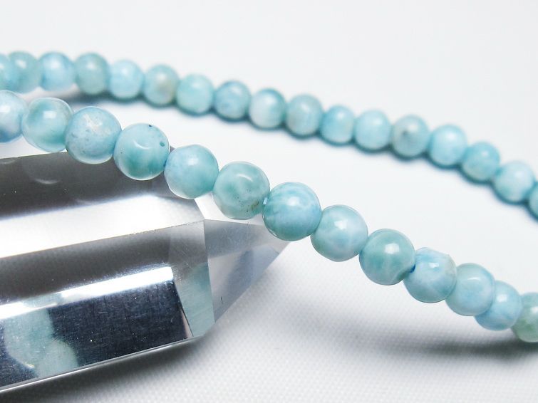 ラリマー ブレスレット 5mm 一点物 メール便可 [M便 1/10] 111-47835 [sold out]