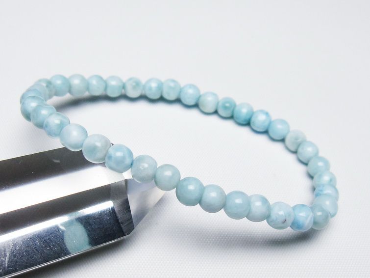 ラリマー ブレスレット 5mm 一点物 メール便可 [M便 1/10] 111-47849 [sold out]