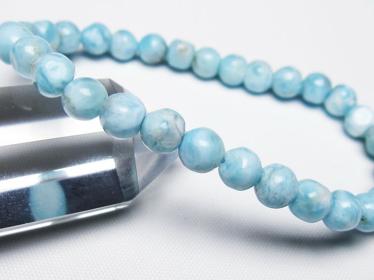 ラリマー ブレスレット 6mm 一点物 メール便可 [M便 1/10] 111-47858