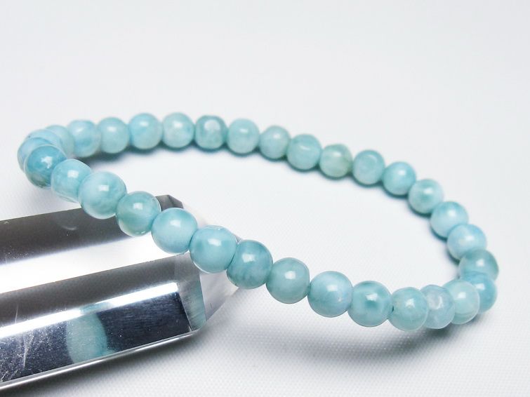 ラリマー ブレスレット 6mm 一点物 メール便可 [M便 1/10] 111-47864