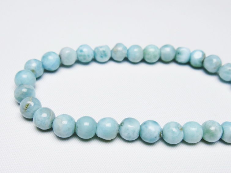 ラリマー ブレスレット 6mm 一点物 メール便可 [M便 1/10] 111-47865