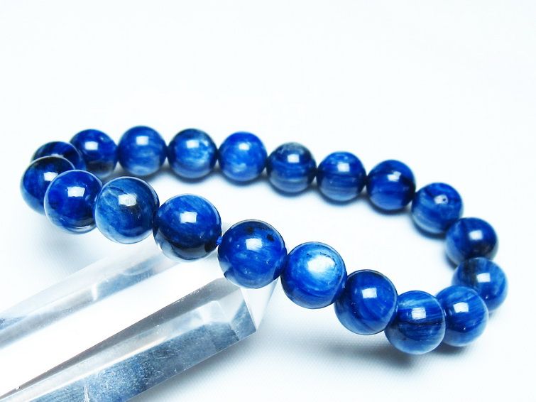 カイヤナイト ブレスレット 10mm 一点物 メール便可 [M便 1/10] 111-47985