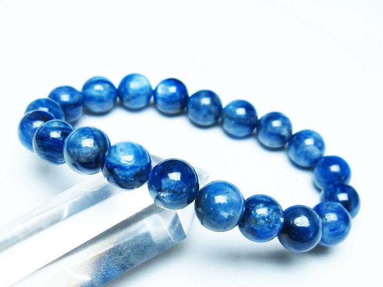 カイヤナイト ブレスレット 10mm 一点物 メール便可 [M便 1/10] 111-47989