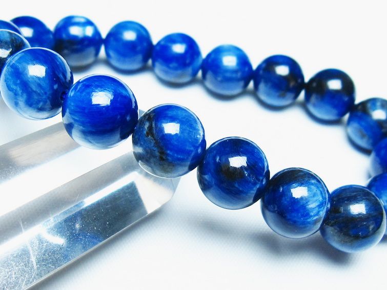 カイヤナイト ブレスレット 11mm 一点物 メール便可 [M便 1/10] 111-48013