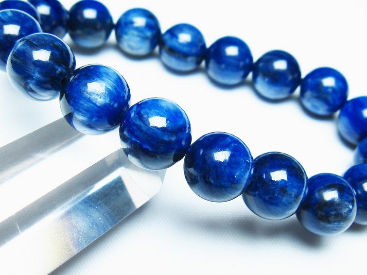 カイヤナイト ブレスレット 11mm 一点物 メール便可 [M便 1/10] 111-48015