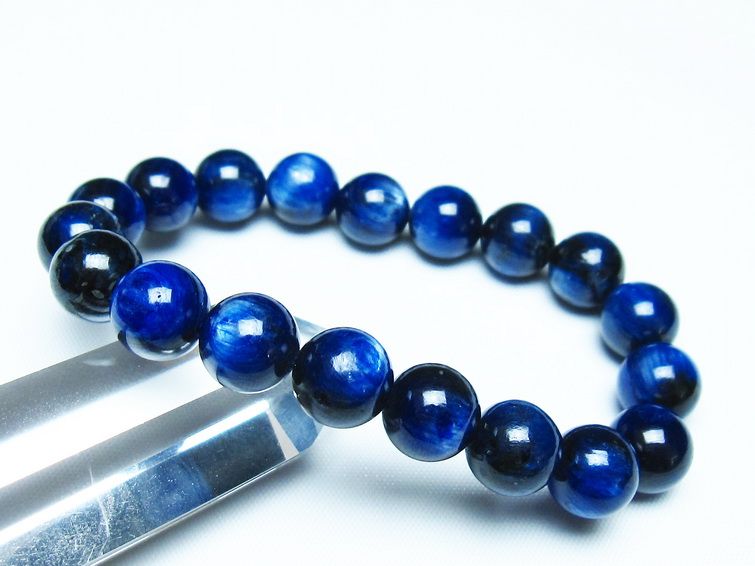 カイヤナイト ブレスレット 10mm 一点物 メール便可 [M便 1/10] 111-48030