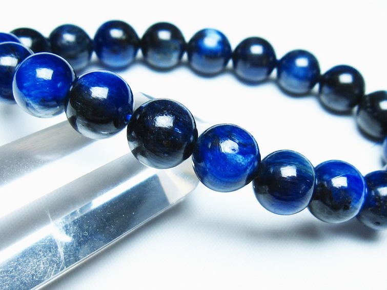 カイヤナイト ブレスレット 10mm 一点物 メール便可 [M便 1/10] 111-48037