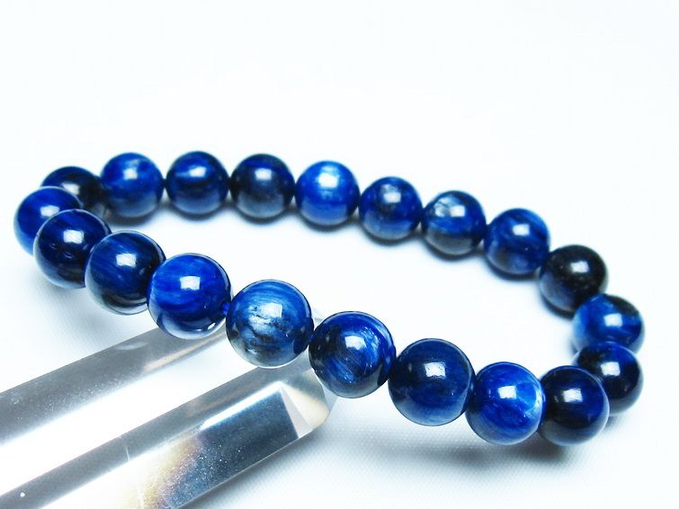 カイヤナイト ブレスレット 10mm 一点物 メール便可 [M便 1/10] 111-48038