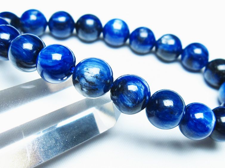 カイヤナイト ブレスレット 10mm 一点物 メール便可 [M便 1/10] 111-48038