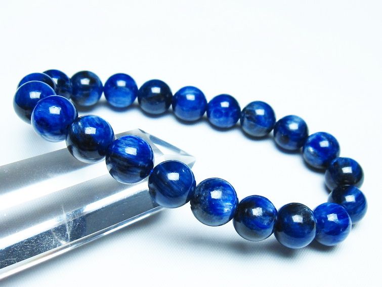 カイヤナイト ブレスレット 10mm 一点物 メール便可 [M便 1/10] 111-48040