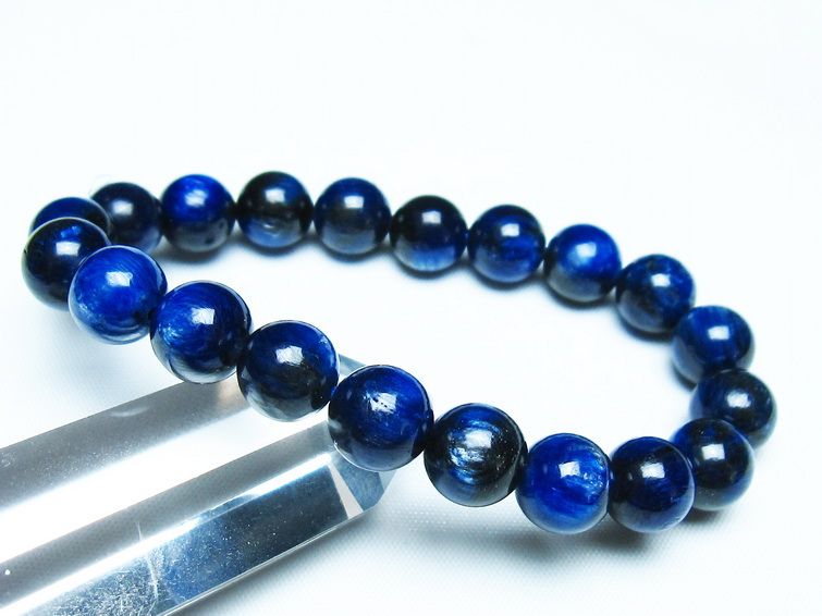 カイヤナイト ブレスレット 10mm 一点物 メール便可 [M便 1/10] 111-48045