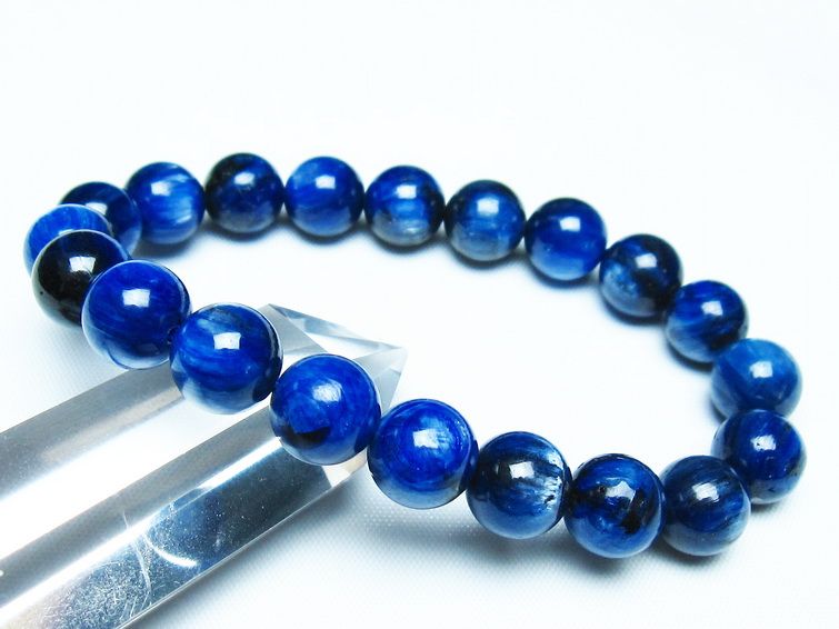 カイヤナイト ブレスレット 10mm 一点物 メール便可 [M便 1/10] 111-48046