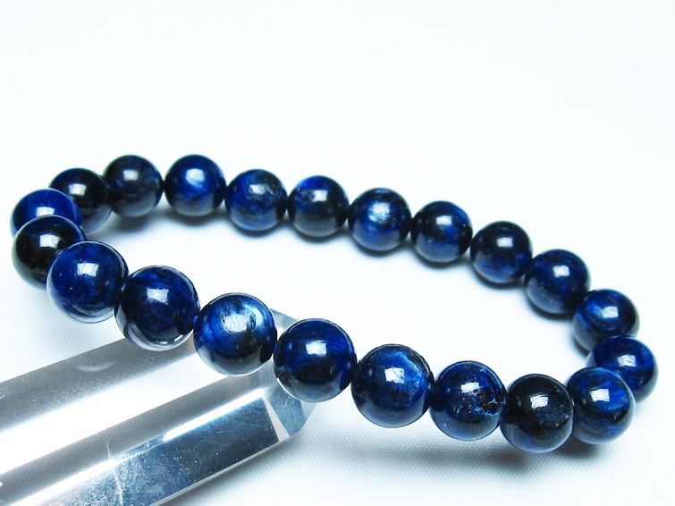 カイヤナイト ブレスレット 10mm 一点物 メール便可 [M便 1/10] 111-48047