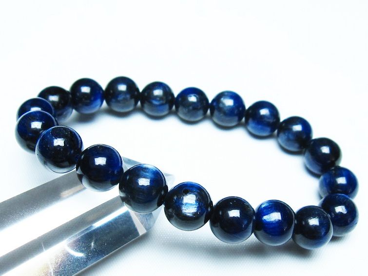 カイヤナイト ブレスレット 10mm 一点物 メール便可 [M便 1/10] 111-48048