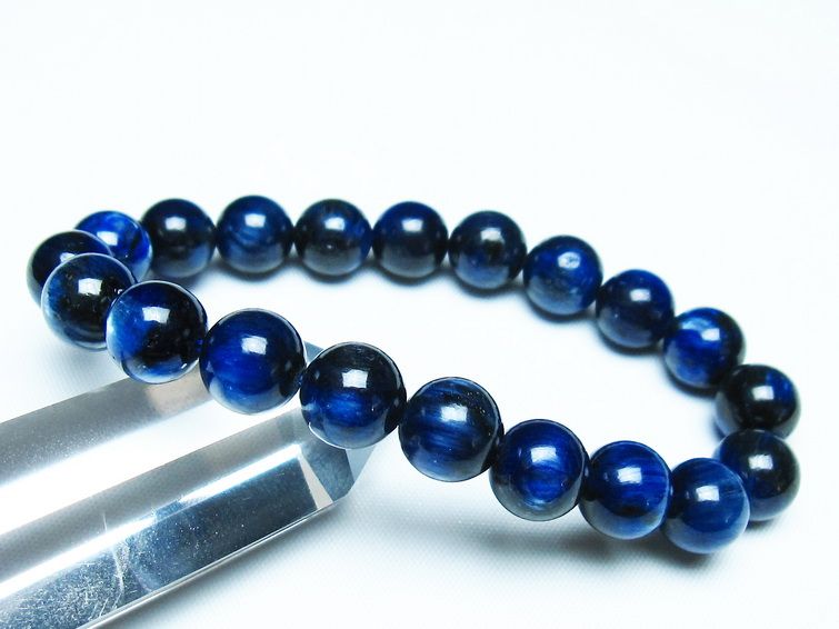 カイヤナイト ブレスレット 10mm 一点物 メール便可 [M便 1/10] 111-48049