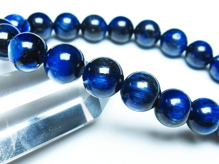 カイヤナイト ブレスレット 10mm 一点物 メール便可 [M便 1/10] 111-48049