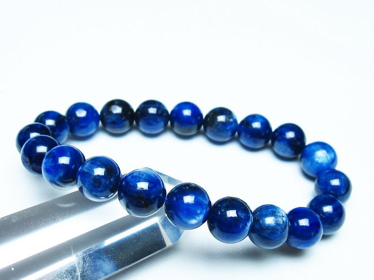 カイヤナイト ブレスレット 10mm 一点物 メール便可 [M便 1/10] 111-48054
