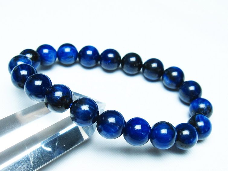 カイヤナイト ブレスレット 10mm 一点物 メール便可 [M便 1/10] 111-48061