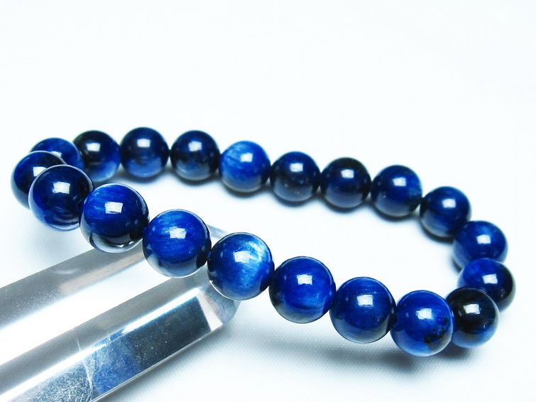 カイヤナイト ブレスレット 10mm 一点物 メール便可 [M便 1/10] 111-48063