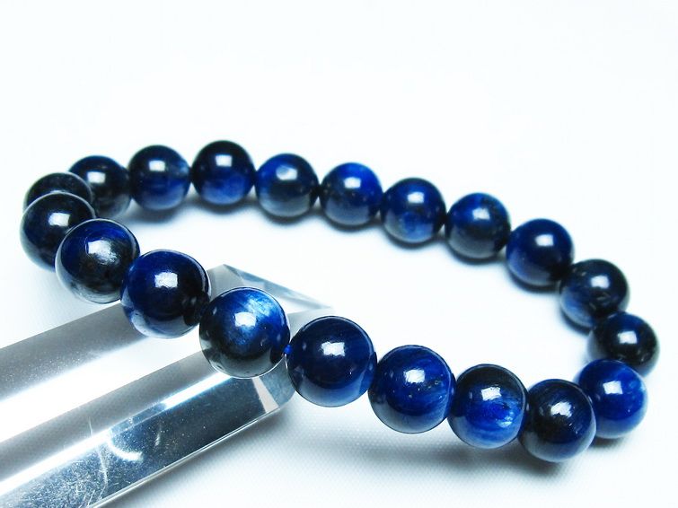 カイヤナイト ブレスレット 10mm 一点物 メール便可 [M便 1/10] 111-48065