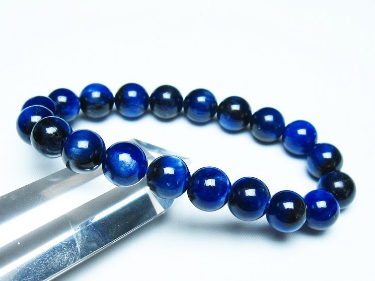 カイヤナイト ブレスレット 10mm 一点物 メール便可 [M便 1/10] 111-48066