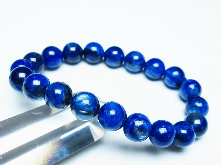 カイヤナイト ブレスレット 10mm 一点物 メール便可 [M便 1/10] 111-48068