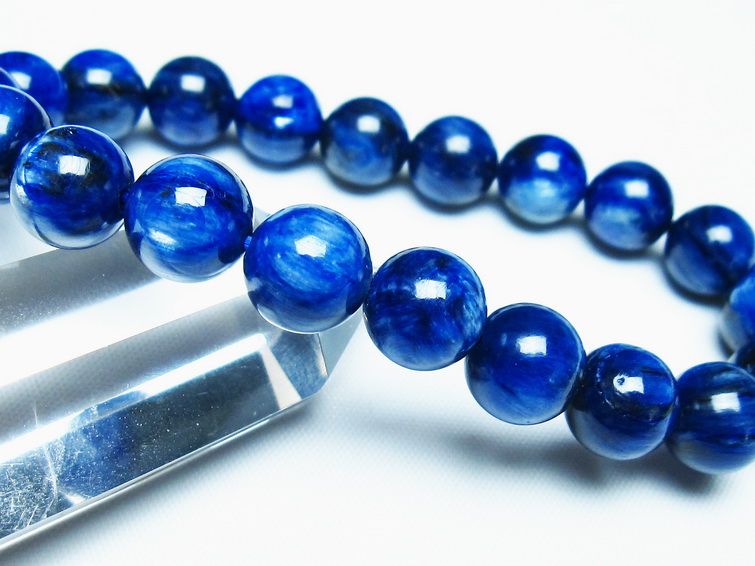 カイヤナイト ブレスレット 10mm 一点物 メール便可 [M便 1/10] 111-48072