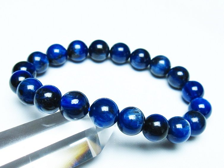 カイヤナイト ブレスレット 10mm 一点物 メール便可 [M便 1/10] 111-48074