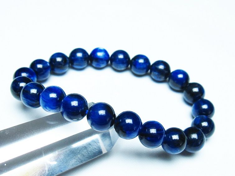 カイヤナイト ブレスレット 10mm 一点物 メール便可 [M便 1/10] 111-48075