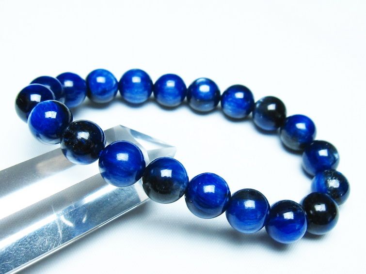 カイヤナイト ブレスレット 10mm 一点物 メール便可 [M便 1/10] 111-48076