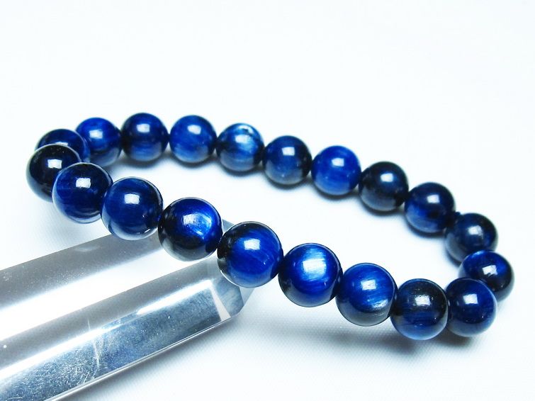カイヤナイト ブレスレット 10mm 一点物 メール便可 [M便 1/10] 111-48079
