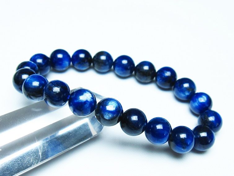カイヤナイト ブレスレット 10mm 一点物 メール便可 [M便 1/10] 111-48081