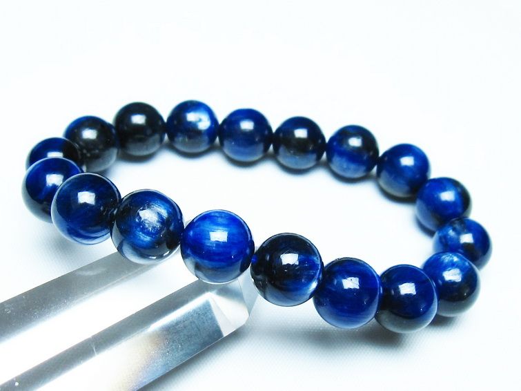 カイヤナイト ブレスレット 11mm 一点物 メール便可 [M便 1/10] 111-48091