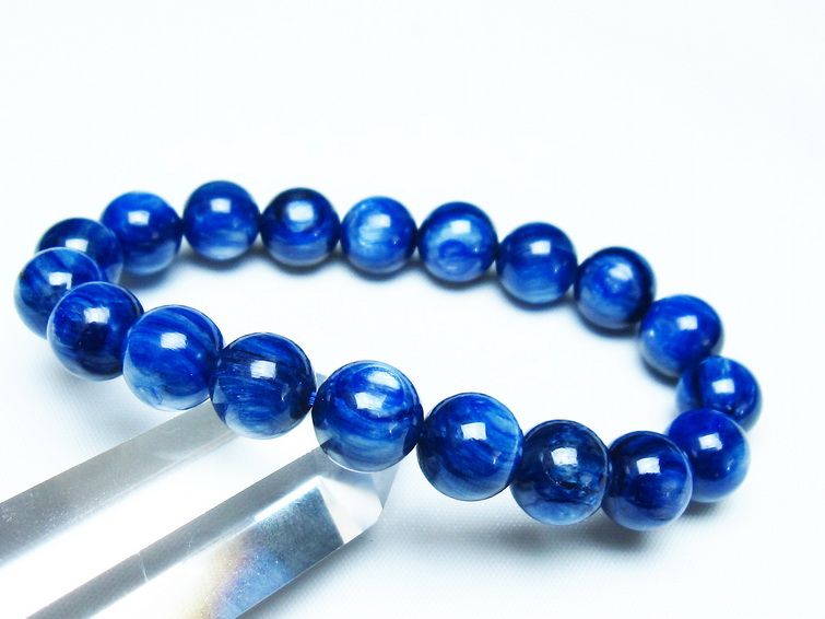 カイヤナイト ブレスレット 11mm 一点物 メール便可 [M便 1/10] 111-48117