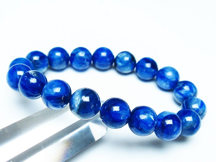 カイヤナイト ブレスレット 11mm 一点物 メール便可 [M便 1/10] 111-48125