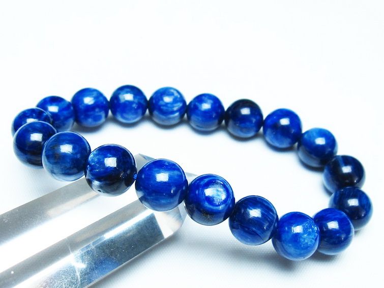 カイヤナイト ブレスレット 11mm 一点物 メール便可 [M便 1/10] 111-48127