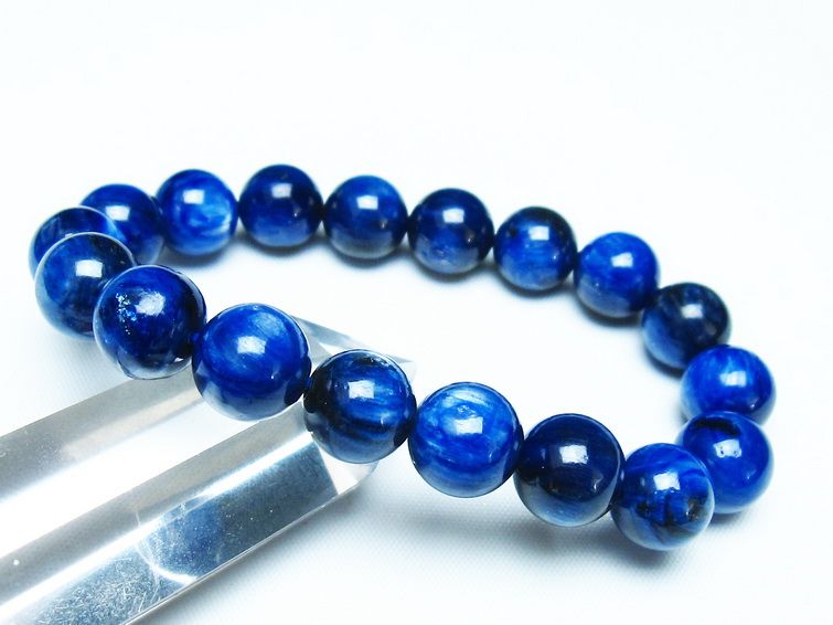 カイヤナイト ブレスレット 11mm 一点物 メール便可 [M便 1/10] 111-48128