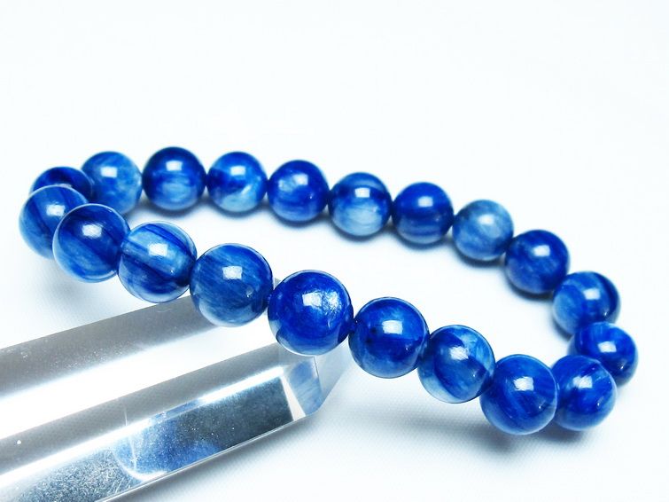カイヤナイト ブレスレット 10mm 一点物 メール便可 [M便 1/10] 111-48131