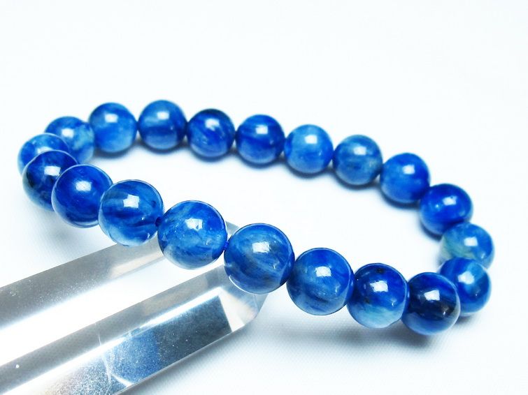 カイヤナイト ブレスレット 10mm 一点物 メール便可 [M便 1/10] 111-48132