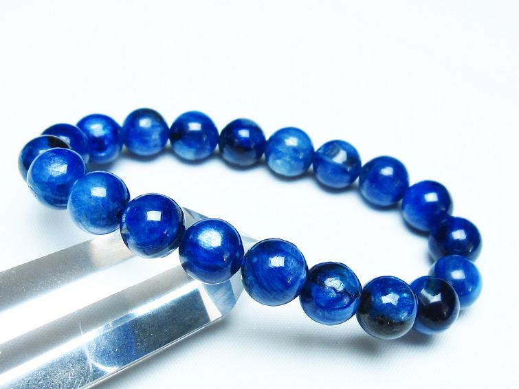 カイヤナイト ブレスレット 10mm 一点物 メール便可 [M便 1/10] 111-48133