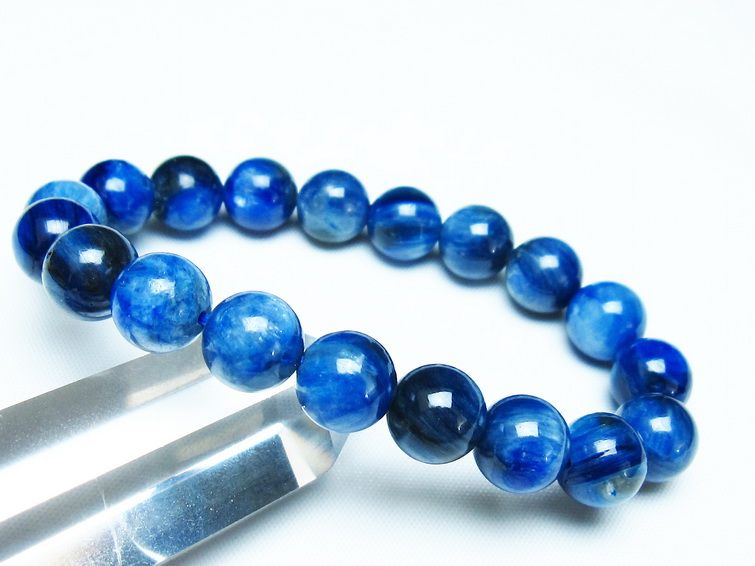 カイヤナイト ブレスレット 10mm 一点物 メール便可 [M便 1/10] 111-48140