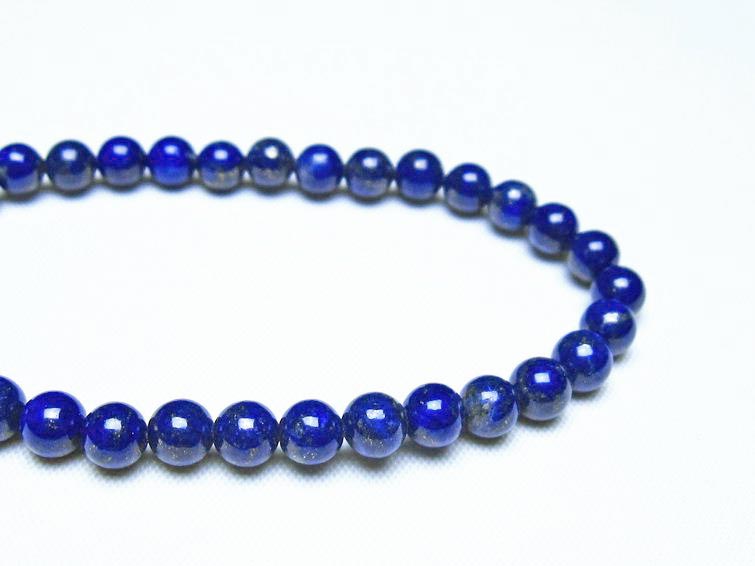 ラピスラズリ ブレスレット 5mm 一点物 メール便可 [M便 1/10] 111-48266