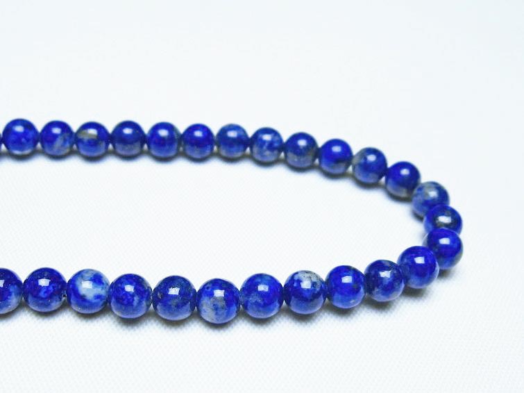 ラピスラズリ ブレスレット 5mm 一点物 メール便可 [M便 1/10] 111-48277