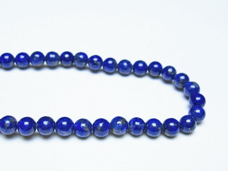 ラピスラズリ ブレスレット 5mm 一点物 メール便可 [M便 1/10] 111-48278