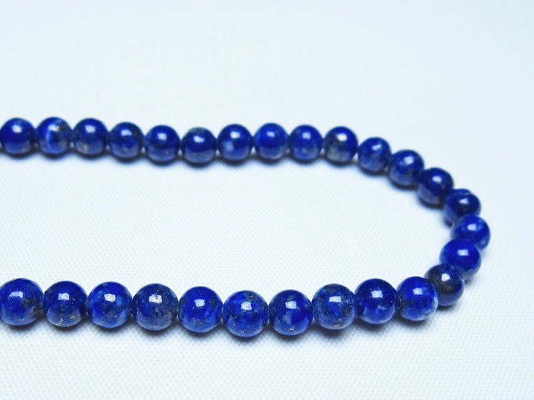 ラピスラズリ ブレスレット 5mm 一点物 メール便可 [M便 1/10] 111-48279 【sold out】