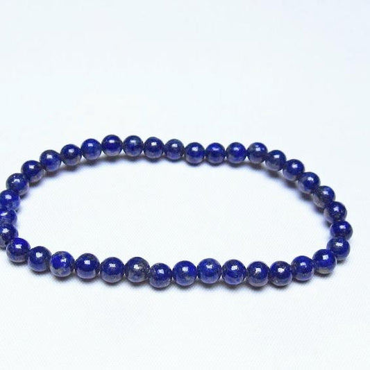 ラピスラズリ ブレスレット 5mm 一点物 メール便可 [M便 1/10] 111-48280