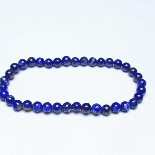 ラピスラズリ ブレスレット 5mm 一点物 メール便可 [M便 1/10] 111-48282