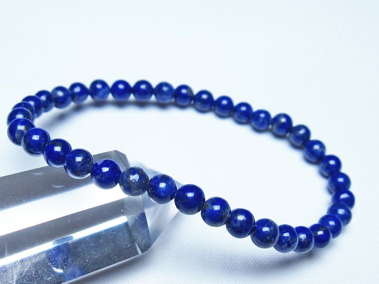 ラピスラズリ ブレスレット 5mm 一点物 メール便可 [M便 1/10] 111-48286 【sold out】